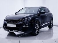 Usado Peugeot 3008 GT-line 130 CV (95 kW) 2017 Negro SUV