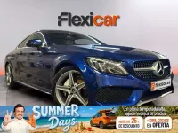 Usado Mercedes C220 170 CV (125 kW) 2018 Azul Coupe