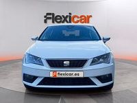 Usado Seat Leon Style 130 CV (95 kW) 2018 Blanco Berlina