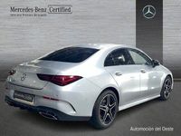 Usado Mercedes CLA220 190 CV (139 kW) 2025 Plata hightech Berlina