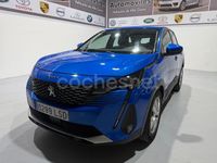 Usado Peugeot 3008 Active 130 CV (95 kW) 2021 Azul SUV