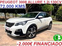 Usado Peugeot 3008 Allure 130 CV (95 kW) 2019 Blanco SUV