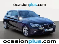 Usado BMW 118 150 CV (110 kW) 2016 Negro Utilitario