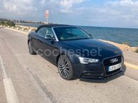 Usado Audi A5 Cabriolet 177 CV (130 kW) 2014 Azul Descapotable