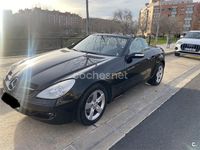 Usado Mercedes SLK200 163 CV (119 kW) 2005 Negro Descapotable
