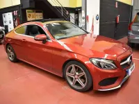 Usado Mercedes C250 204 CV (150 kW) 2017 Burdeos Coupe
