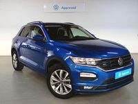 Usado VW T-Roc Advance 110 CV (80 kW) 2021 Azul SUV