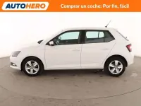 Usado Skoda Fabia Ambition 75 CV (55 kW) 2015 Blanco Utilitario