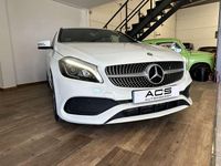 Usado Mercedes A200 AMG line 136 CV (100 kW) 2016 Blanco Utilitario