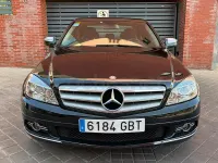 Usado Mercedes C180 Avantgarde 156 CV (114 kW) 2008 Negro Berlina
