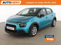 Usado Citroën C3 Live 102 CV (75 kW) 2020 Azul Utilitario
