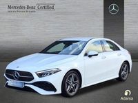 Usado Mercedes A200 AMG line 150 CV (110 kW) 2023 Blanco polar