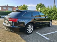 Usado Audi A6 S-Line 204 CV (150 kW) 2014 Negro Familiar