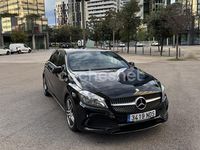 Usado Mercedes A180 AMG line 122 CV (89 kW) 2016 Negro Berlina