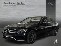 Usado Mercedes C200 170 CV (125 kW) 2017 Azul Berlina