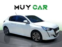 Usado Peugeot 208 Allure 102 CV (75 kW) 2020 Blanco Utilitario