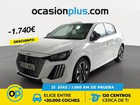 Usado Peugeot 208 Allure 100 CV (73 kW) 2025 Blanco Utilitario