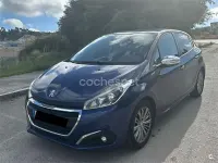 Usado Peugeot 208 Style 82 CV (60 kW) 2017 Azul Utilitario
