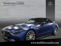 Usado Mercedes SL63 AMG AMG 585 CV (430 kW) 2024 Pintura magno manufaktur manufaktur azul espectral magno Descapotable