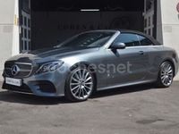 Usado Mercedes E220 194 CV (142 kW) 2018 Gris selenita Descapotable