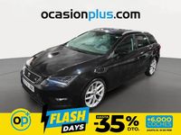 Usado Seat Leon FR 150 CV (110 kW) 2014 Negro Monovolumen