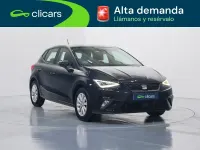 Usado Seat Ibiza Style 110 CV (80 kW) 2022 Negro Utilitario
