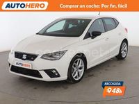 Usado Seat Ibiza FR 110 CV (80 kW) 2021 Blanco Berlina