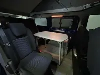 Usado Ford Transit Custom Trend 131 CV (96 kW) 2017 Azul Familiar
