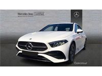 Usado Mercedes A180 AMG line 136 CV (100 kW) 2024 Blanco Berlina
