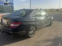 Usado Mercedes C230 Elegance 204 CV (150 kW) 2008 Negro Berlina