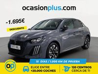 Usado Peugeot 208 Allure 100 CV (73 kW) 2025 Gris Utilitario