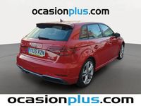 Usado Audi A3 Sportback S-Line 116 CV (85 kW) 2019 Rojo Utilitario
