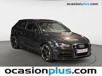 Usado Audi A3 S-Line 184 CV (135 kW) 2015 Marrón Utilitario