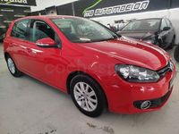 Usado VW Golf VI 105 CV (77 kW) 2010 Rojo Utilitario