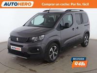 Usado Peugeot Rifter GT-line 131 CV (96 kW) 2019 Gris Monovolumen