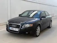 Usado Audi A4 S-Line 140 CV (102 kW) 2007 Negro Berlina