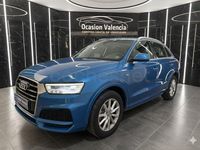 Usado Audi Q3 Premium 150 CV (110 kW) 2018 Azul SUV