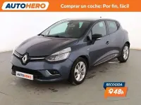 Usado Renault Clio LIMITED 90 CV (66 kW) 2017 Gris Utilitario