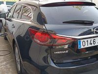 Usado Mazda 6 Style 150 CV (110 kW) 2015 Negro Familiar