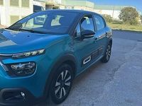 Usado Citroën C3 Feel 100 CV (73 kW) 2021 Azul Utilitario