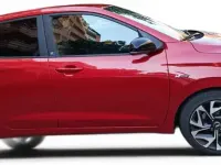 Usado Hyundai i10 N Line 84 CV (61 kW) 2022 Granate Utilitario