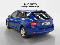 Usado Skoda Fabia Ambition 110 CV (80 kW) 2019 Azul Utilitario