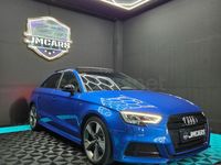 Usado Audi A3 S-Line 116 CV (85 kW) 2018 Azul Berlina