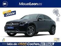 Usado Mercedes GLC300e 320 CV (235 kW) 2021 Azul Coupe