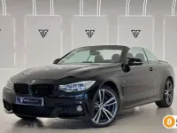 Usado BMW 435 Comfort Edition 313 CV (230 kW) 2015 Negro Descapotable