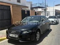 Usado Audi A4 180 CV (132 kW) 2010 Negro Berlina