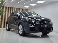 Usado Peugeot 3008 Active 120 CV (88 kW) 2017 Negro SUV