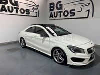 Usado Mercedes CLA220 AMG line 170 CV (125 kW) 2013 Blanco Berlina