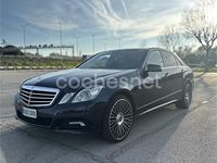 Usado Mercedes E350 Avantgarde 231 CV (169 kW) 2009 Azul Berlina