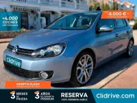 Usado VW Golf VI GT 140 CV (102 kW) 2009 Azul Utilitario